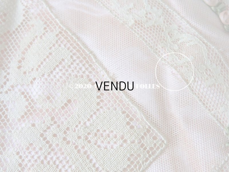 画像7: アンティーク ロココトリム付き ハンキーケース ポシェット ピンク