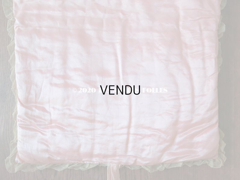 画像15: アンティーク ロココトリム付き ハンキーケース ポシェット ピンク