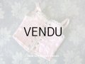 アンティーク ドール用 コルセット ピンクのシルクサテン