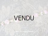アンティーク ロココトリム ピンクの薔薇 ロココリボン 