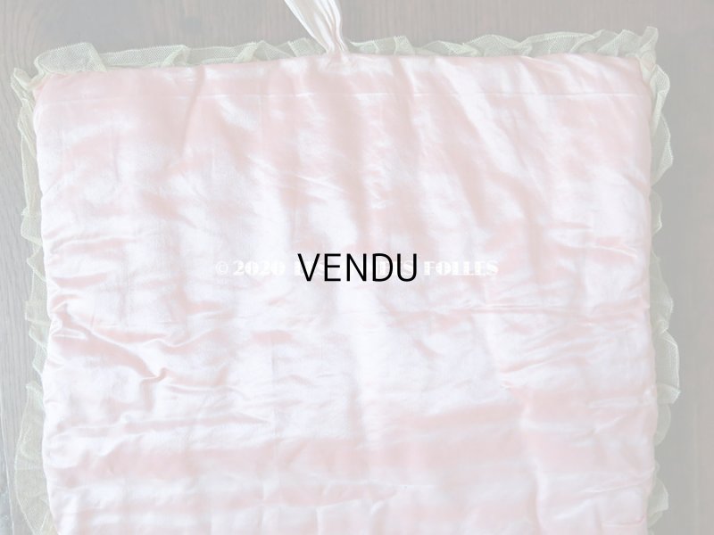 画像14: アンティーク ロココトリム付き ハンキーケース ポシェット ピンク