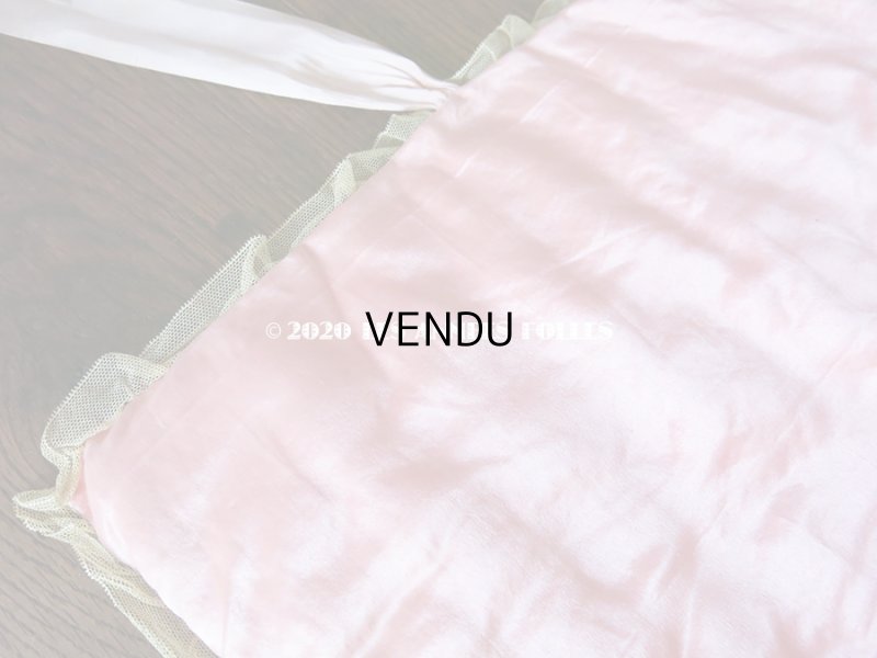 画像16: アンティーク ロココトリム付き ハンキーケース ポシェット ピンク