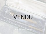 19世紀末 アンティーク レタリングセット 4つ葉のクローバー ペン軸 & シーリングスタンプ ＆レターオープナー・ブックマーク