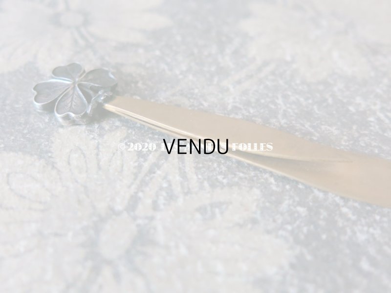 画像9: 19世紀末 アンティーク レタリングセット 4つ葉のクローバー ペン軸 & シーリングスタンプ ＆レターオープナー・ブックマーク