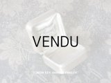 アンティーク 　シルクサテンのジュエリーボックス  オフホワイト