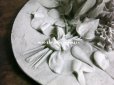 画像6: 1900年代 アンティーク  石膏のオーナメント 薔薇＆ライラック＆マーガレットのブーケ　
