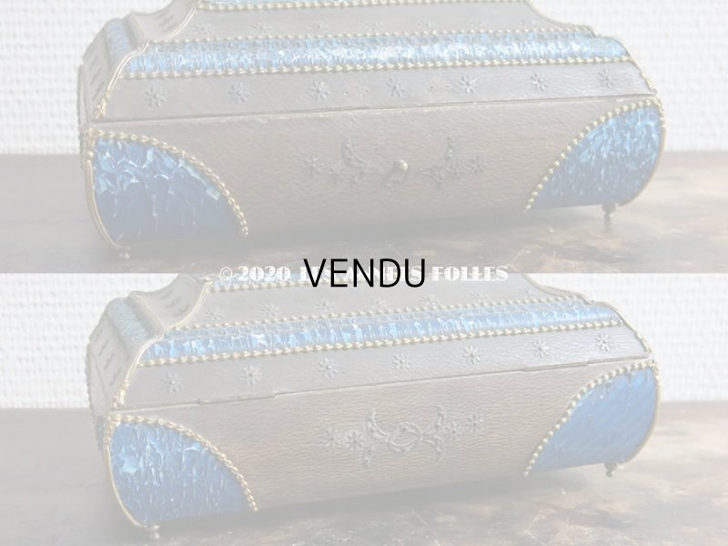 画像13: 19世紀 アンティーク ナポレオン3世時代 お菓子箱 チョコレートボックス 木箱