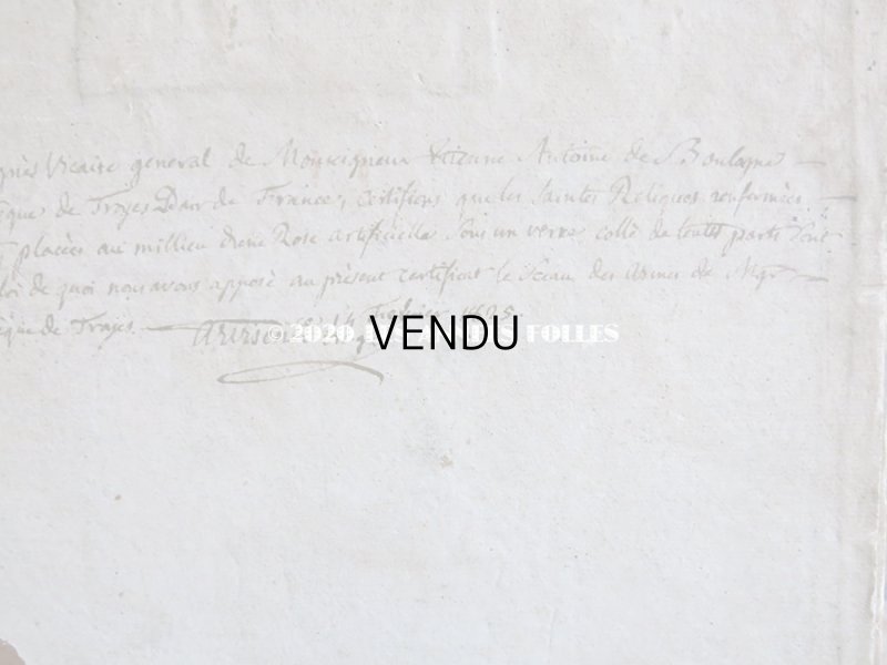 画像5: 【クリスマスセール2020対象外】 1825年 アンティーク ルリケール 薔薇 聖人の遺品