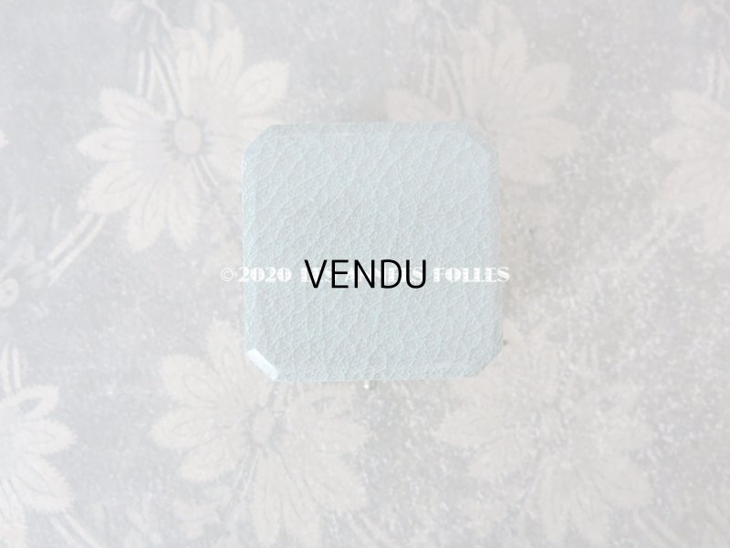 画像8: アンティーク  金彩入り ジュエリーボックス グレイッシュブルー