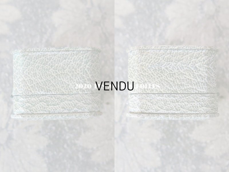 画像10: アンティーク  金彩入り リングボックス ジュエリーボックス ライトグレー&グリーン