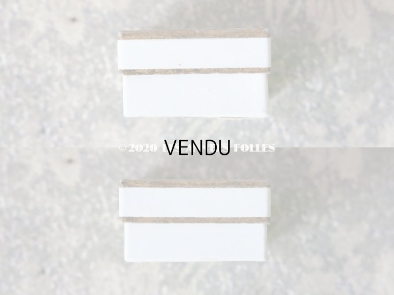 画像6: 1900年代 アンティーク 小さなジュエリーボックス ホワイト＆ゴールド