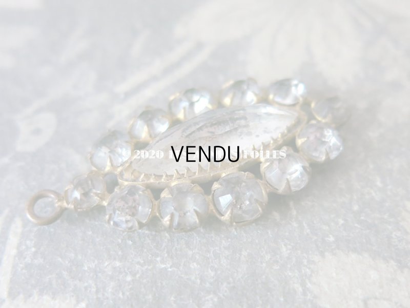 画像5: 19世紀 アンティーク 教会の装飾 カットガラスのモチーフ ナベット