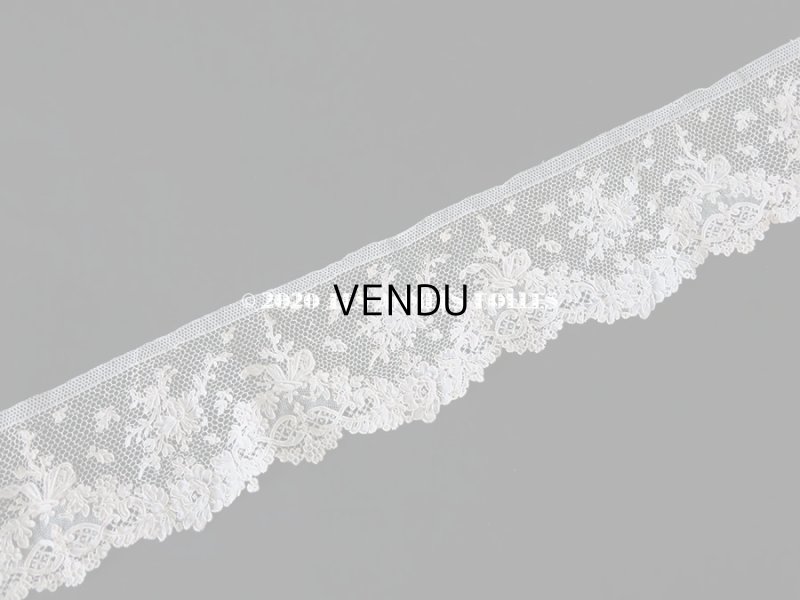 画像4: 19世紀 アンティーク ニードルレース アルジャンタン 【 ポワン・ダルジャンタン 】 71cm