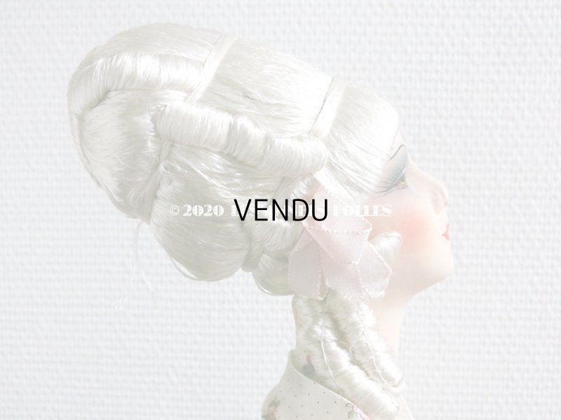 画像6: 1920年代 アンティーク チョコレートボックス 18世紀の貴婦人のブドワールドール付き お菓子箱