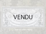アンティーク ソープラベル SAVON FINS DE MURAOUR AINE PARIS - PARFUMERIE LYSIA -