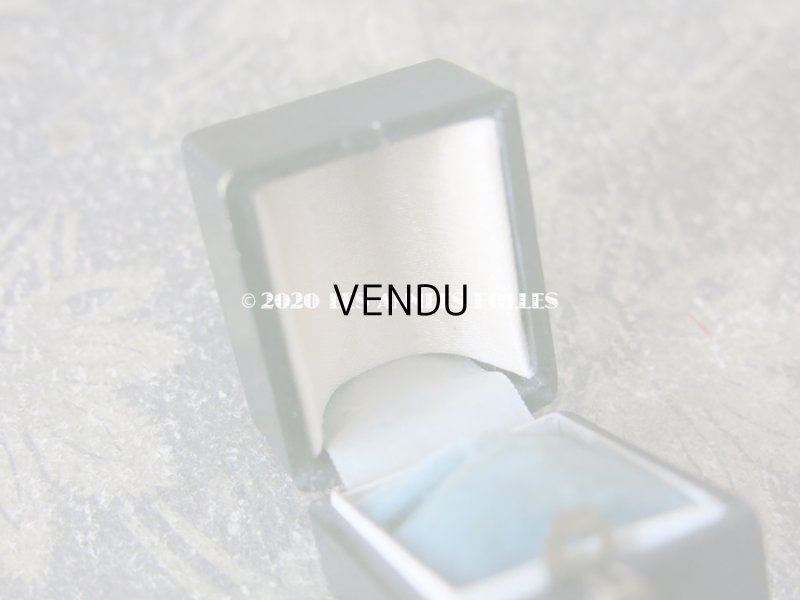 画像4: 19世紀 アンティーク 本革製 リングボックス 黒 ジュエリーボックス