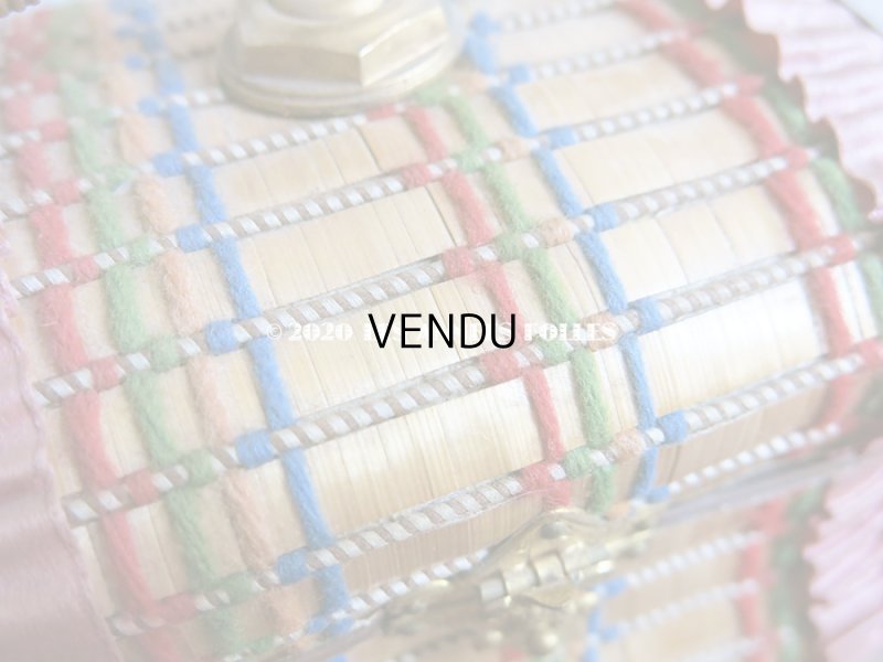 画像19: 19世紀 アンティーク ナポレオン3世時代 お菓子箱 ハンドル付き 花模様のレースペーパー チョコレートボックス 木箱 