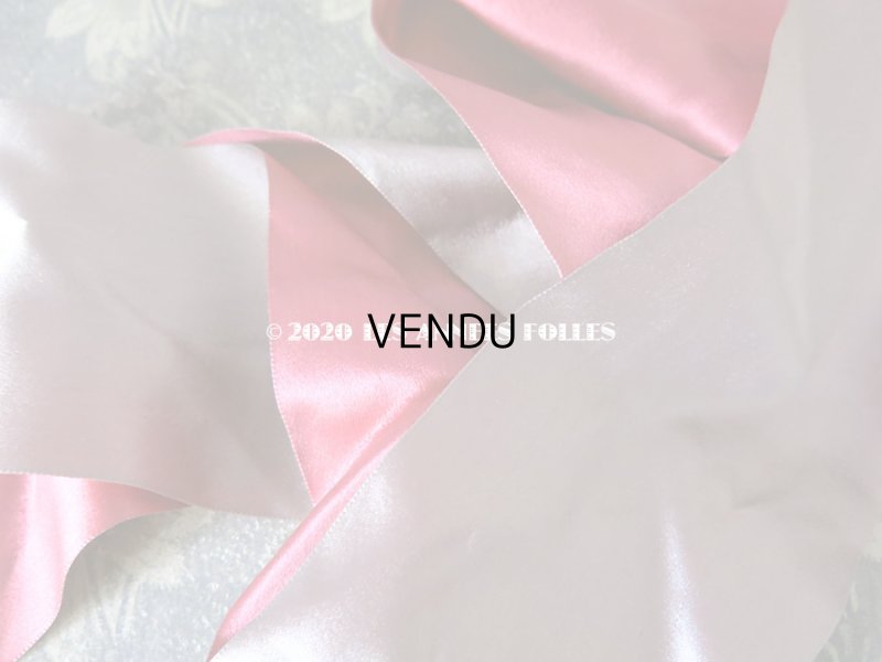 画像11: 18世紀&20世紀初頭 アンティーク シルク製 リボン 幅広リボン