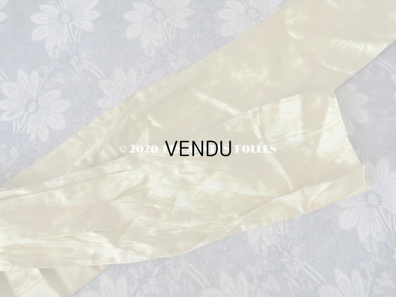 画像3: 18世紀&20世紀初頭 アンティーク シルク製 リボン 幅広リボン