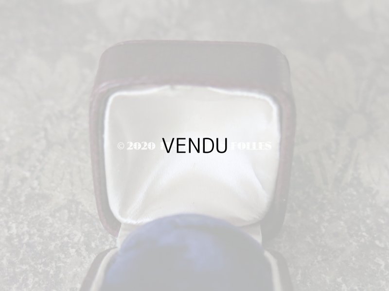 画像9: アンティーク 本革製 リングボックス  ジュエリーボックス イニシャル入り