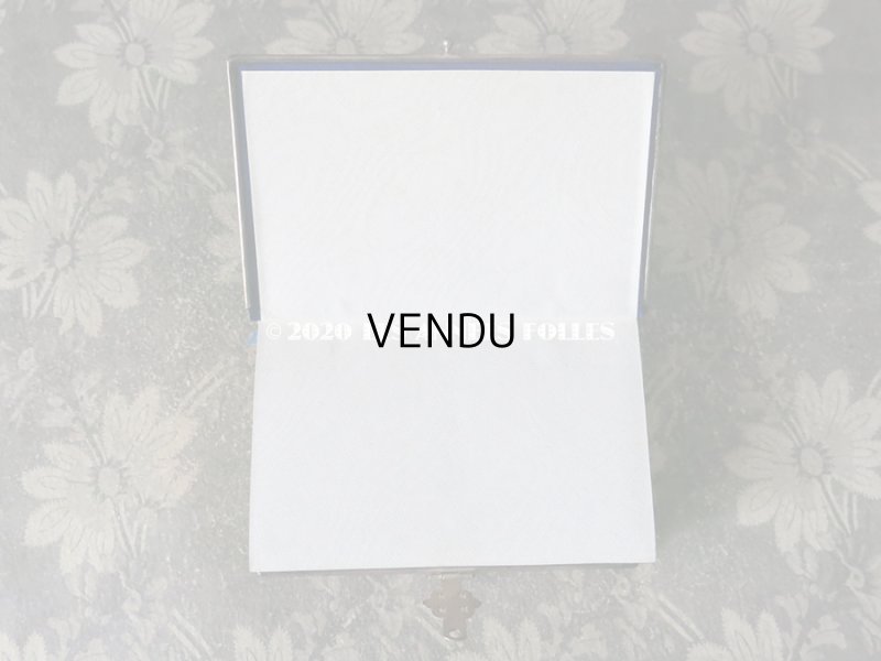 画像9: 1870年 アンティーク ミサ典書 ダークブルーのベルベット