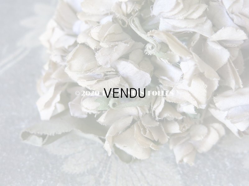 画像5: アンティーク 薄紫色の布花