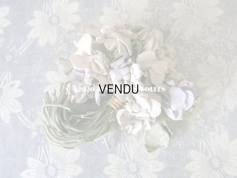 画像4: アンティーク 薄紫色の布花