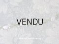 未使用 1900年代 アンティーク シルク製 薔薇のロココトリム 30cm 淡いパープル