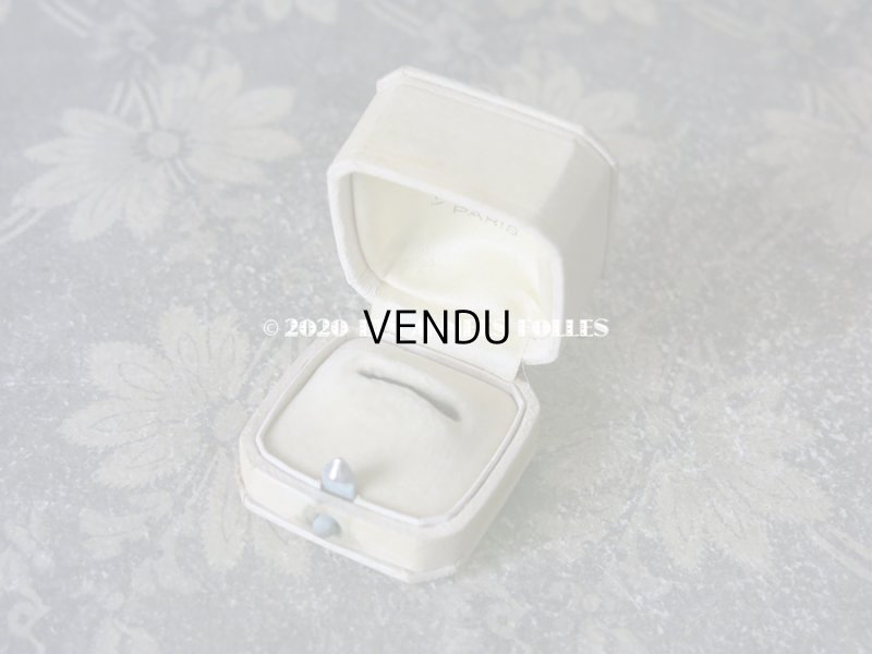 画像6: アンティーク  リングボックス ジュエリーボックス オフホワイト