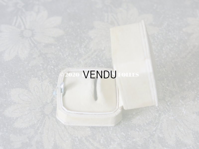 画像5: アンティーク  リングボックス ジュエリーボックス オフホワイト