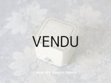 アンティーク  リングボックス ジュエリーボックス オフホワイト