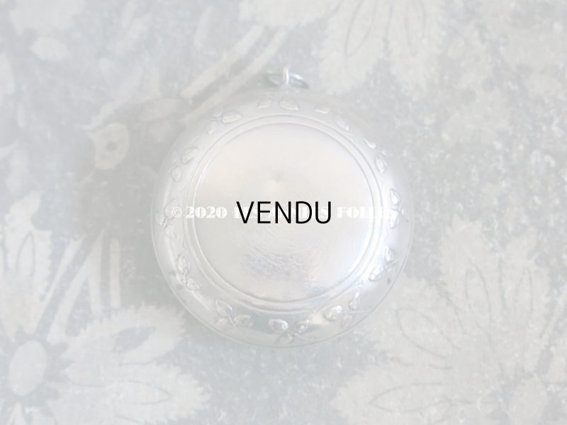 画像3: 1900年代 アンティーク シルバー製 天使のパウダーケース - F.P.LASSERRE -