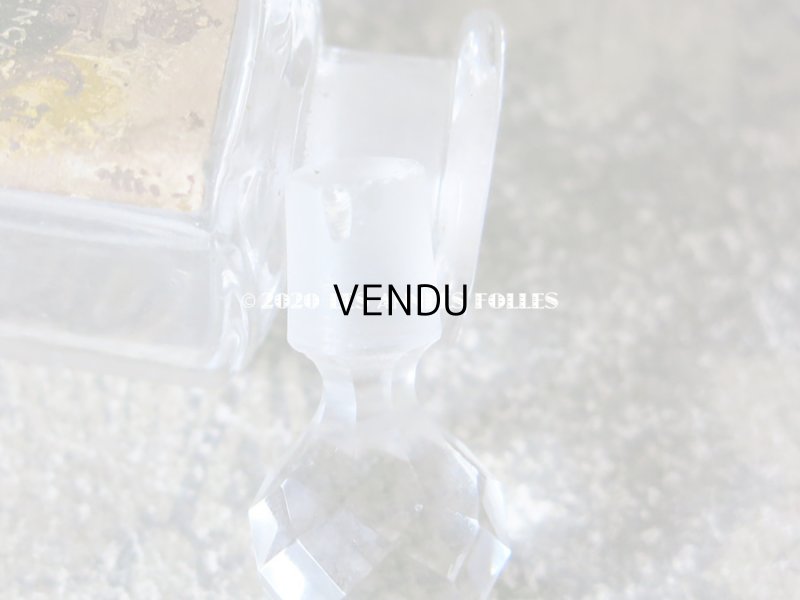 画像9: アンティーク 王冠のパフュームボトル ESSENCE BOUQUET BLANC - VIBERT FRERES PARIS  -