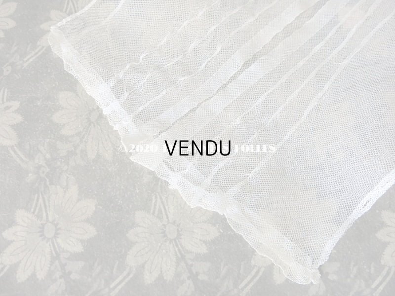 画像11: 19世紀末 アンティーク アランソンレースの襟付きトップ 【 ポワン・ダランソン 】 