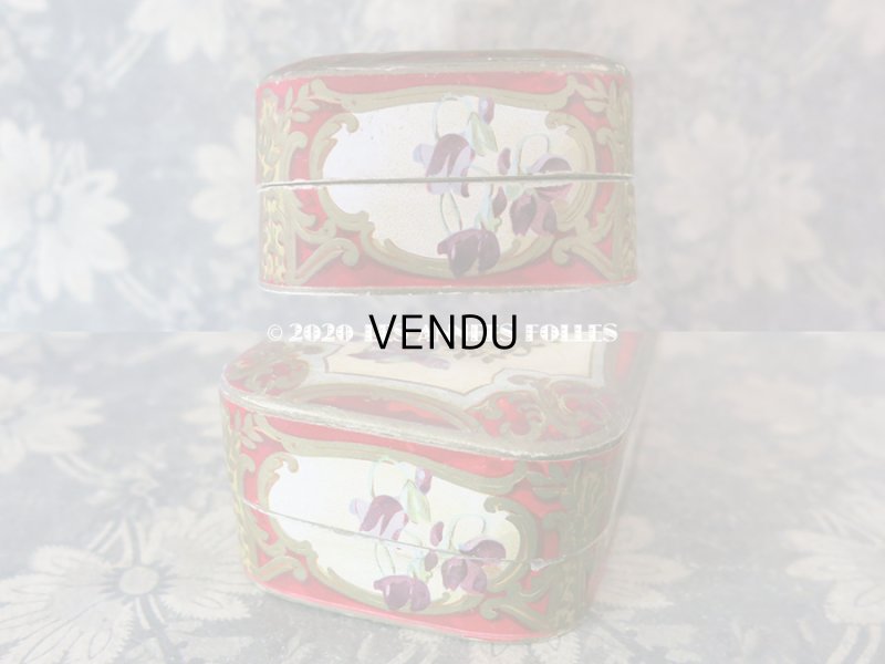 画像5: アンティーク 菫のパフュームボックス EXTRAIT BOUQUET DE VIOLETTES - ROGER & GALLET PARIS -