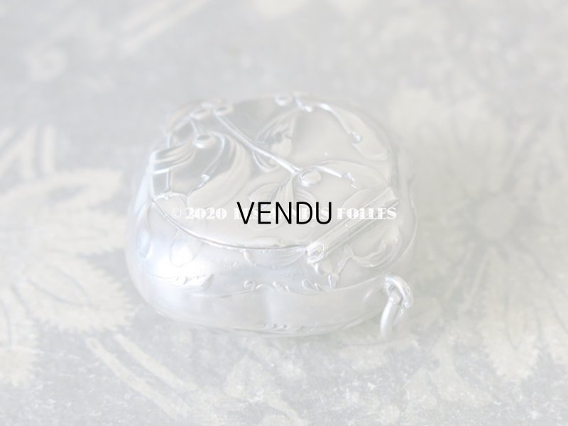 画像4: アンティーク シルバー製 ヤドリギのパウダーケース - CHARLES MURAT -