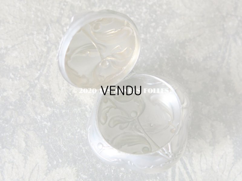 画像6: アンティーク シルバー製 ヤドリギのパウダーケース - CHARLES MURAT -