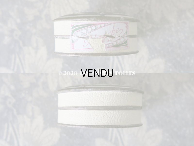 画像5: 【クリスマスセール2020対象外】 アンティーク 王冠付き 小さなパウダーボックス POUDRE DE RIZ SURFINE 