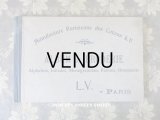 【クリスマスセール2020対象外】 アンティーク  刺繍図案帳 ALBUM DE BRODERIE - L.V. PARIS -