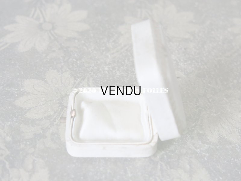 画像5: 【クリスマスセール2020対象外】 アンティーク  金彩入り ジュエリーボックス オフホワイト