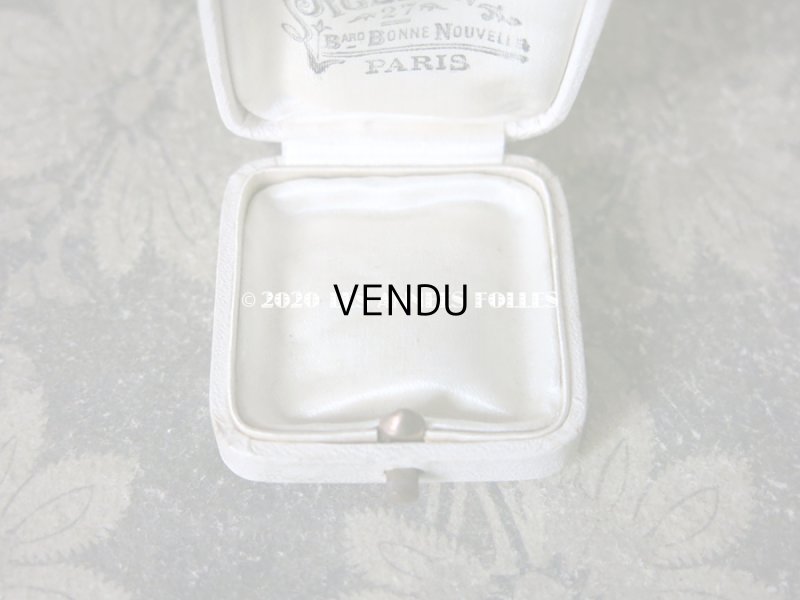 画像8: 【クリスマスセール2020対象外】 アンティーク  金彩入り ジュエリーボックス オフホワイト