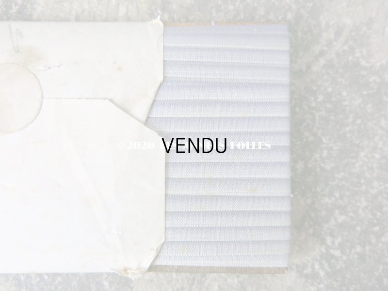 画像10: 【クリスマスセール2020対象外】 アンティーク  50m巻 リボン刺繍 & ロココトリム用 シルク製 リボン 淡いラベイイダー色 4mm幅 NUANCE FAVEUR SOIE POUR BRODERIE - AU BON MARCHE -