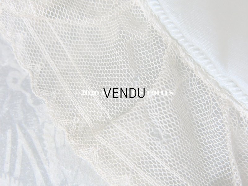 画像16: アンティーク ロココトリム付き ハンキーケース ポシェット パウダーブルー