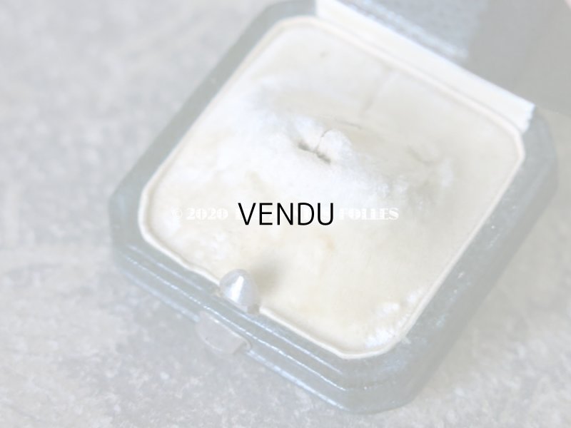 画像7: 【クリスマスセール2020対象外】 アンティーク 本革製 王冠入り リングボックス  ジュエリーボックス 