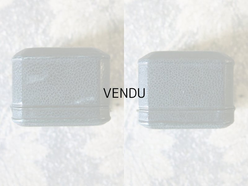 画像5: 【クリスマスセール2020対象外】 アンティーク 本革製 王冠入り リングボックス  ジュエリーボックス 