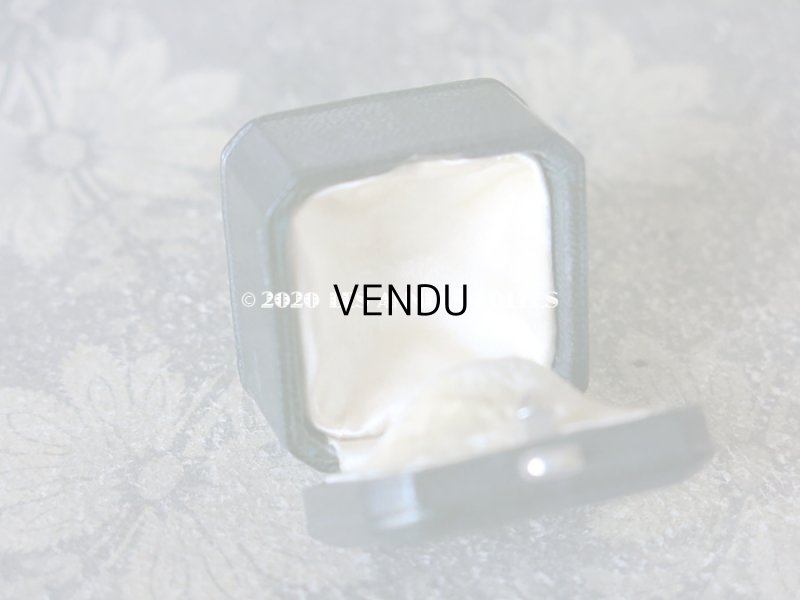 画像6: 【クリスマスセール2020対象外】 アンティーク 本革製 王冠入り リングボックス  ジュエリーボックス 