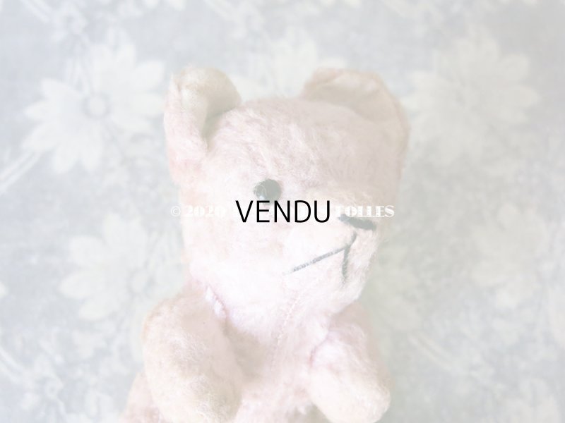 画像3: 【クリスマスセール2020対象外】 アンティーク とても小さなベア ピンク
