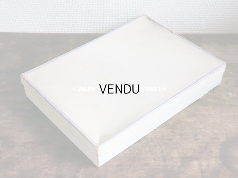 画像2: 未使用 アンティーク レースペーパー付ボックス入り＆台紙付 ワックスフラワーのセット ウェディング 結婚式 