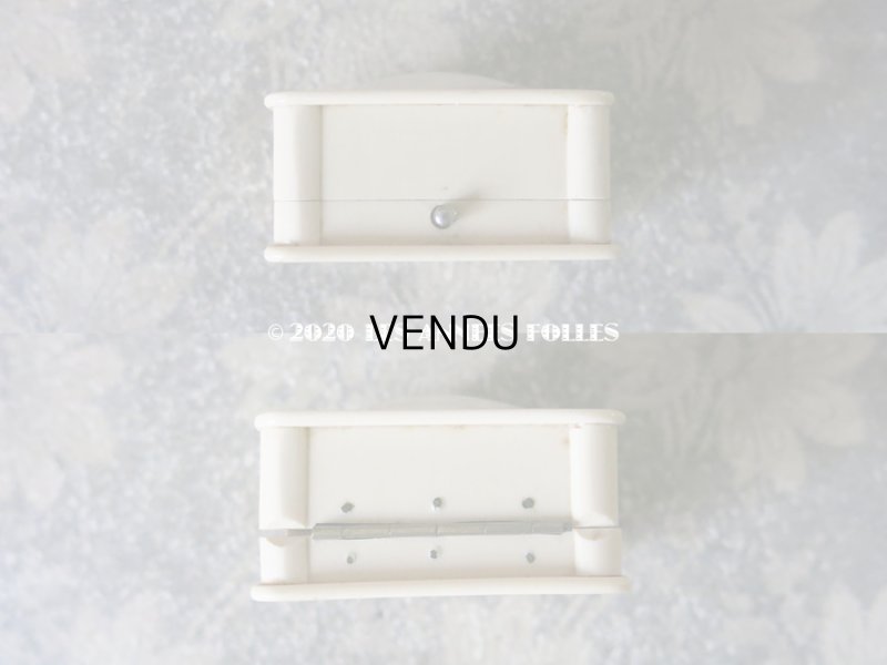 画像8: アンティーク ベークライト製 ジュエリーボックス ピアス用　ジュエリーケース