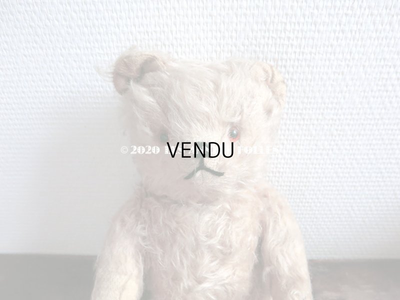 画像4: アンティーク ベア 淡いピンク